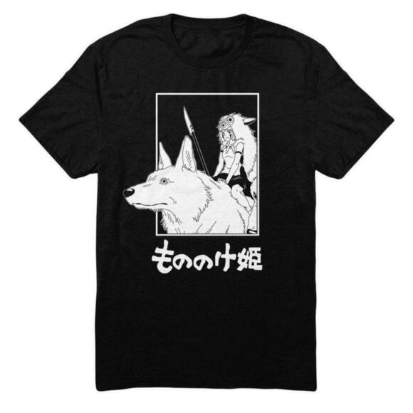 Other - Princess Mononoke Anime Inspired Fantasy Art Graphic T-Shirt